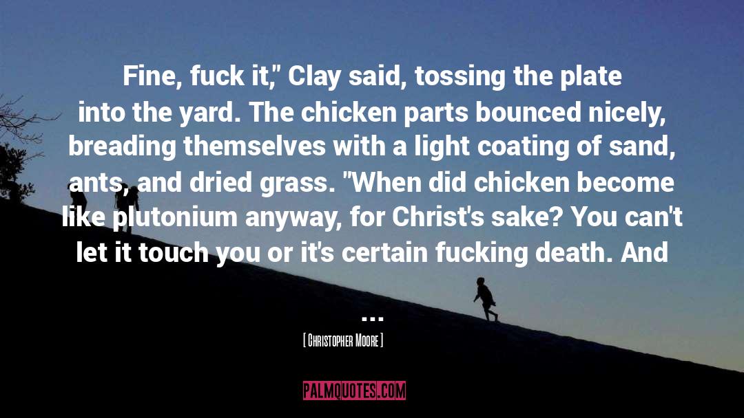 Clair quotes by Christopher Moore