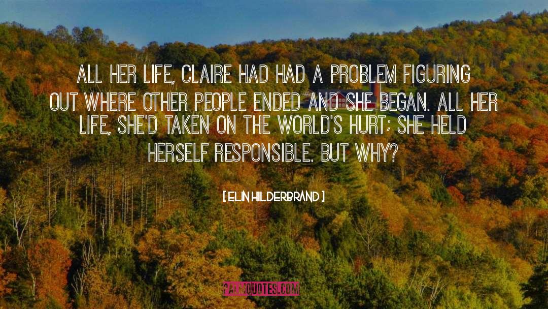 Claire Denvers quotes by Elin Hilderbrand