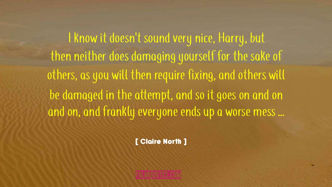 Claire Denvers quotes by Claire North