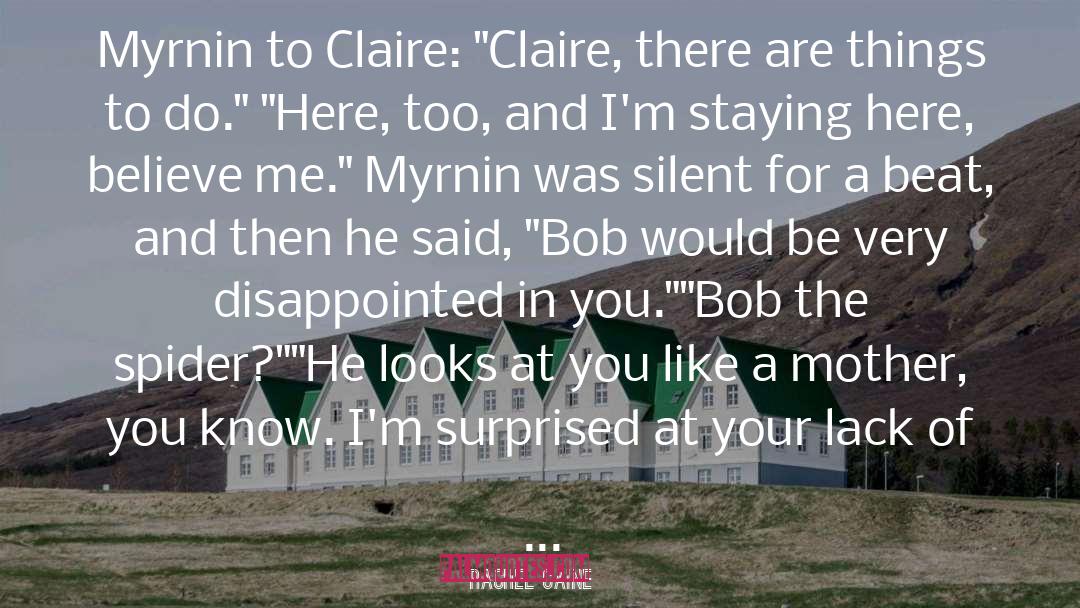 Claire Manning quotes by Rachel Caine