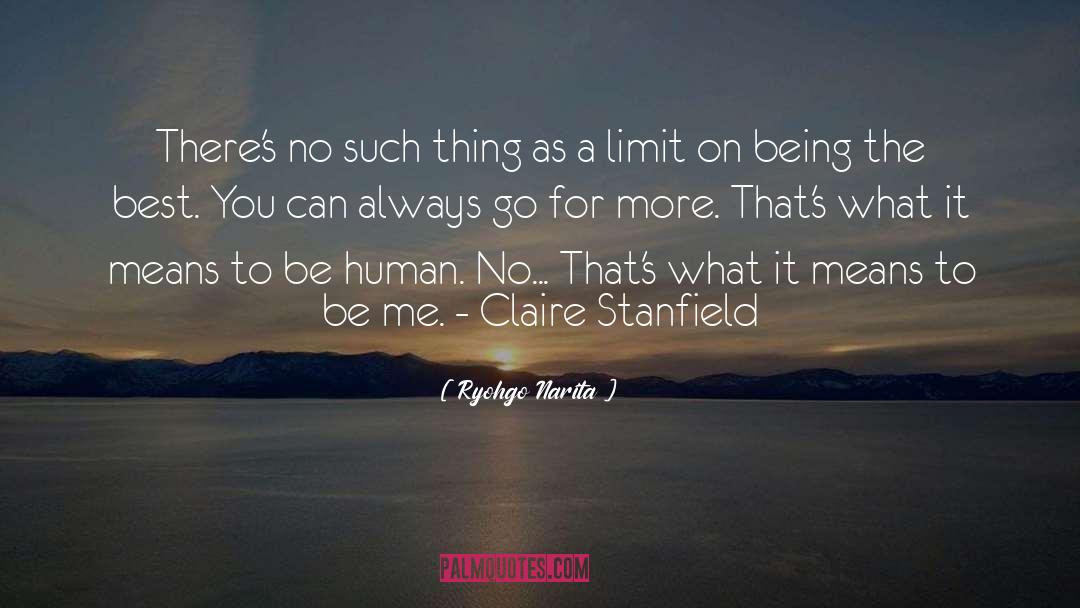 Claire Stanfield quotes by Ryohgo Narita