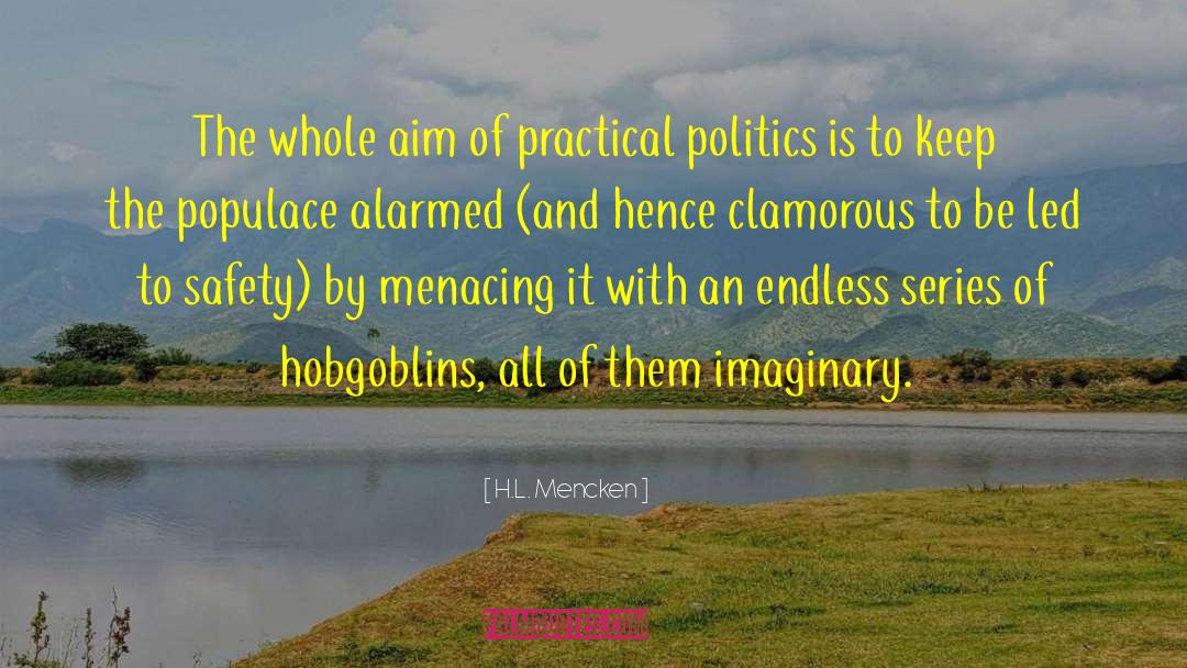 Clamorous quotes by H.L. Mencken