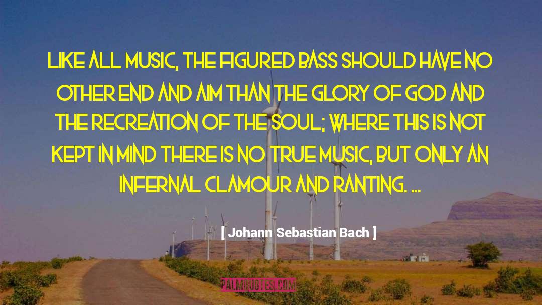 Clamour quotes by Johann Sebastian Bach