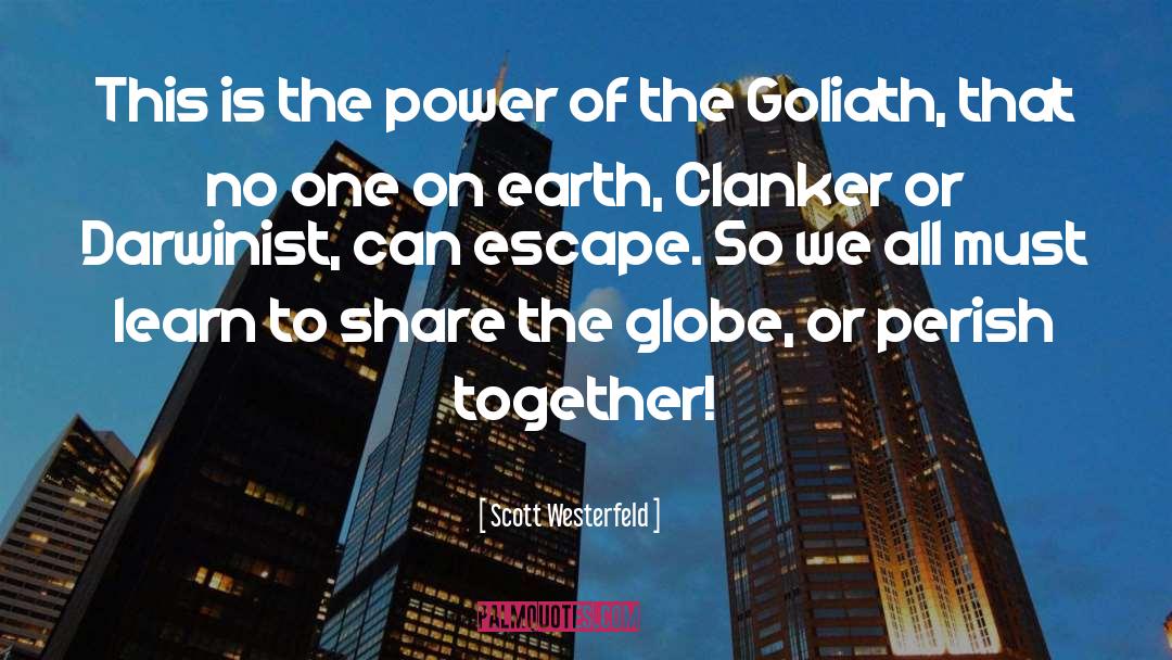 Clanker Droid quotes by Scott Westerfeld