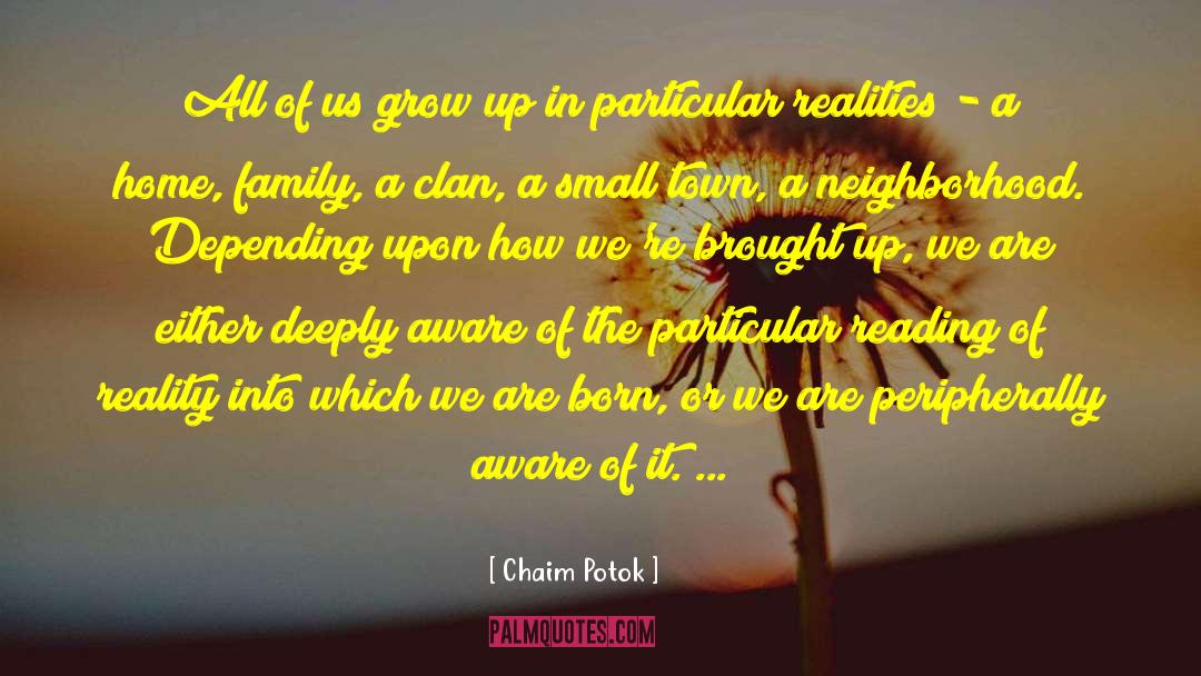 Clans quotes by Chaim Potok