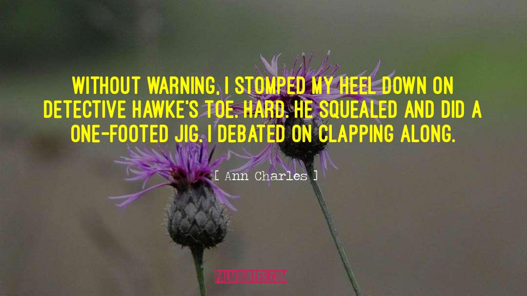 Clapping quotes by Ann Charles