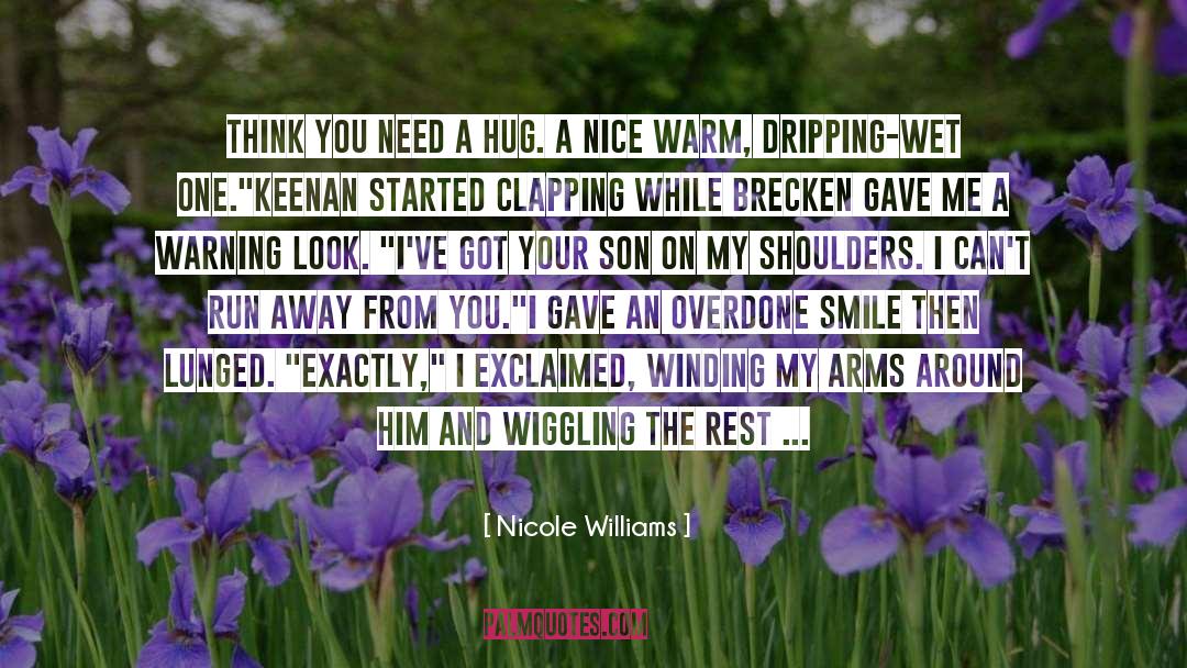 Clapping quotes by Nicole Williams