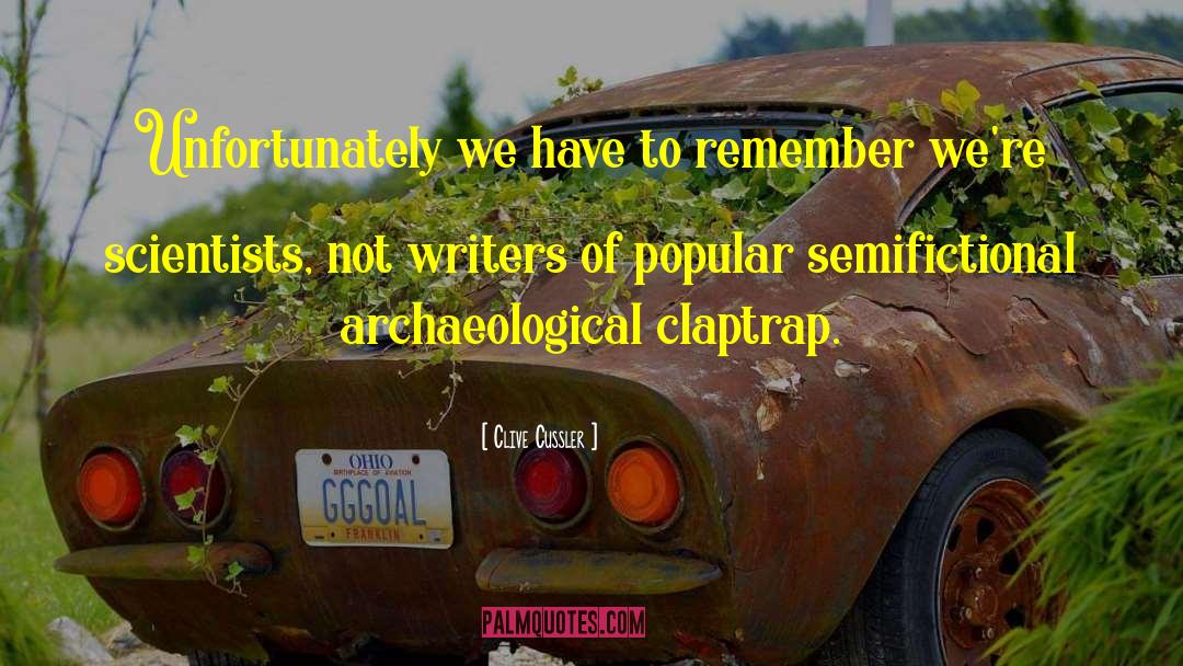Claptrap quotes by Clive Cussler