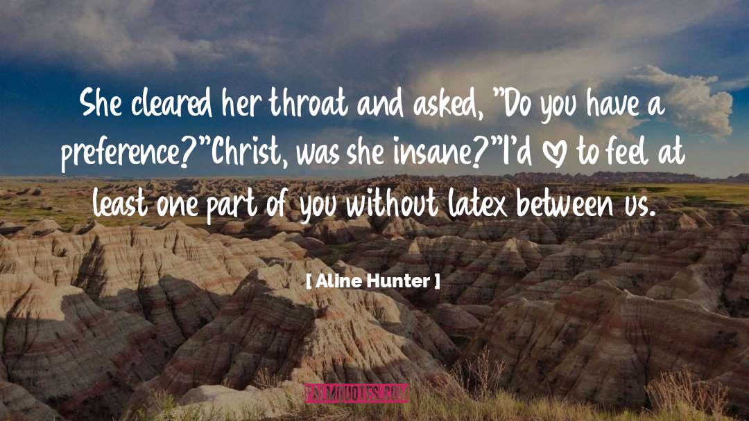 Clara Diane Thompson quotes by Aline Hunter