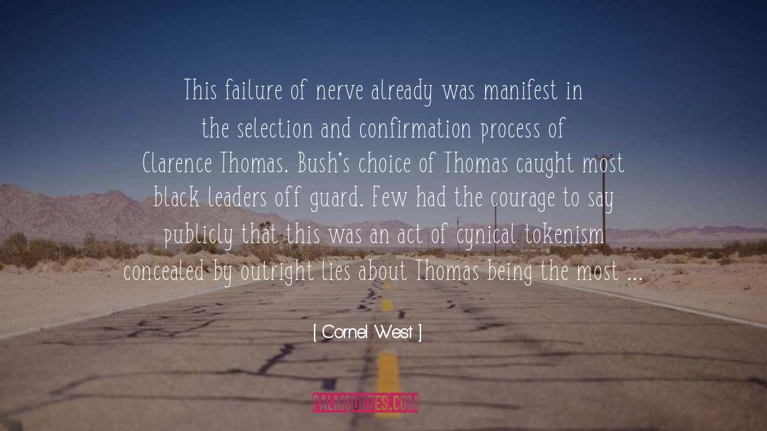 Clarence Thomas quotes by Cornel West