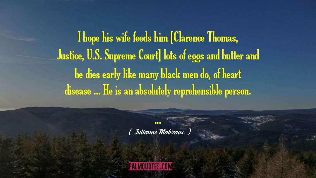 Clarence Thomas quotes by Julianne Malveaux