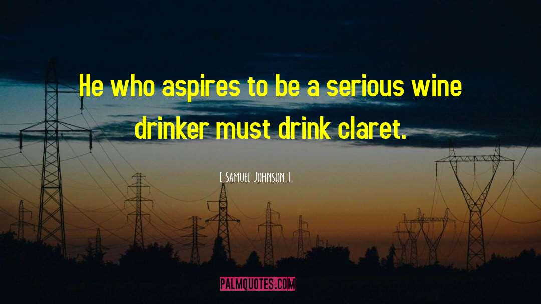 Claret quotes by Samuel Johnson