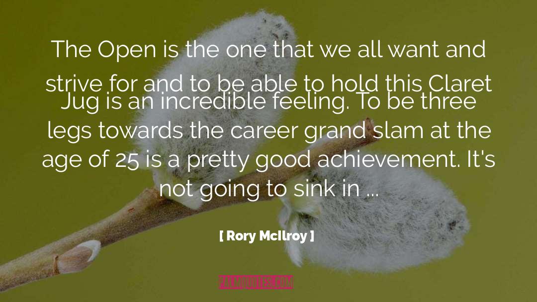 Claret quotes by Rory McIlroy