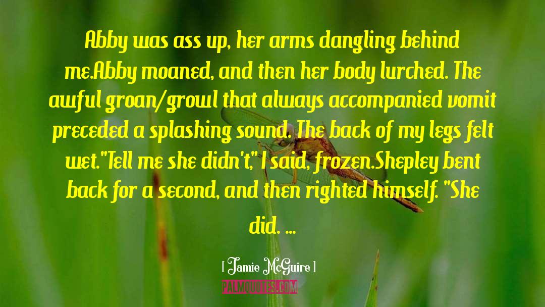 Clarice Groan quotes by Jamie McGuire