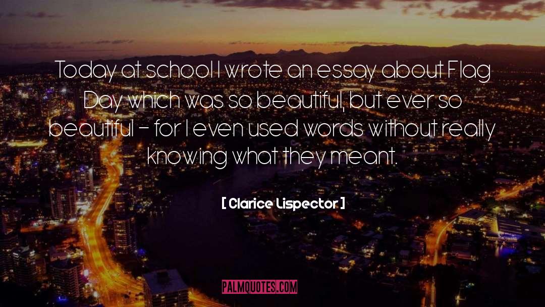 Clarice Lispector quotes by Clarice Lispector