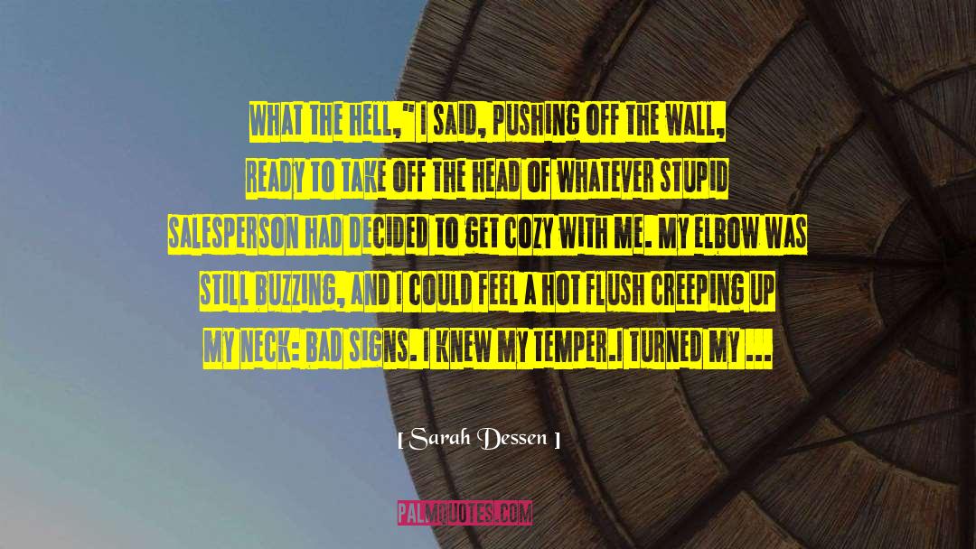 Clarifying quotes by Sarah Dessen