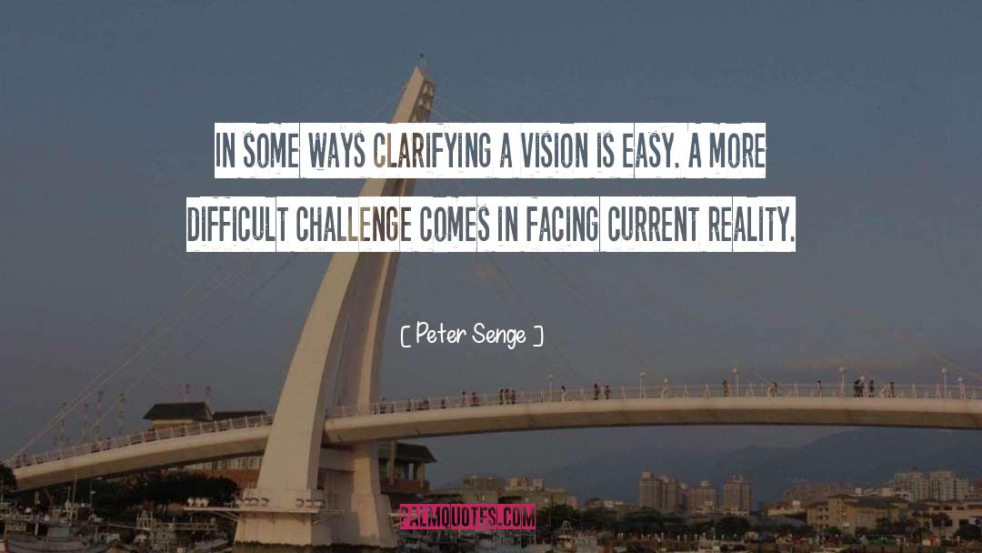 Clarifying quotes by Peter Senge