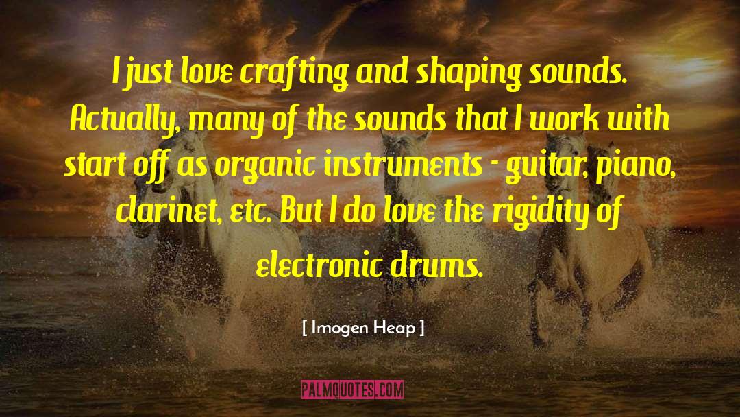 Clarinet quotes by Imogen Heap