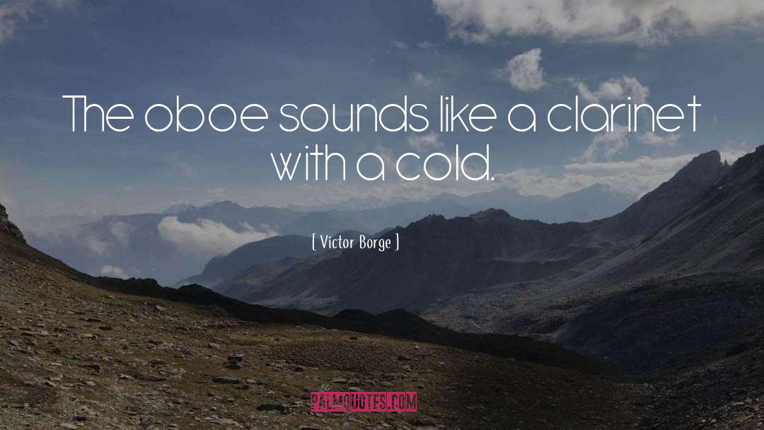 Clarinet quotes by Victor Borge