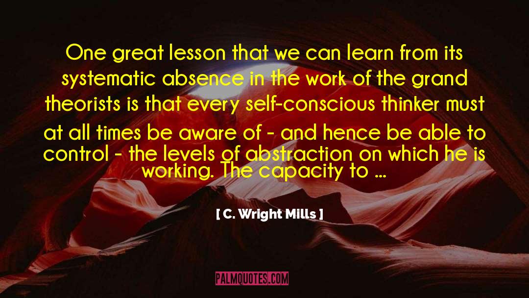 Clarity Of Perception quotes by C. Wright Mills