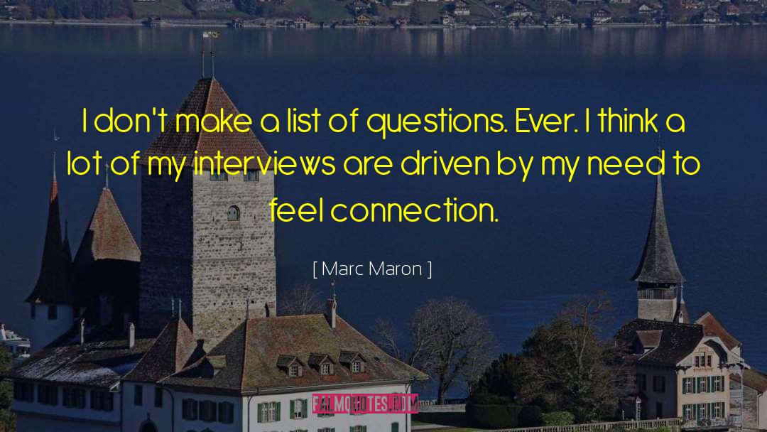Clarity Of Thinking quotes by Marc Maron