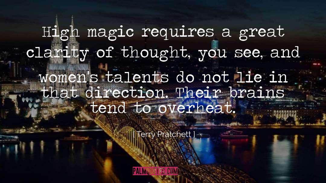 Clarity Of Thought quotes by Terry Pratchett