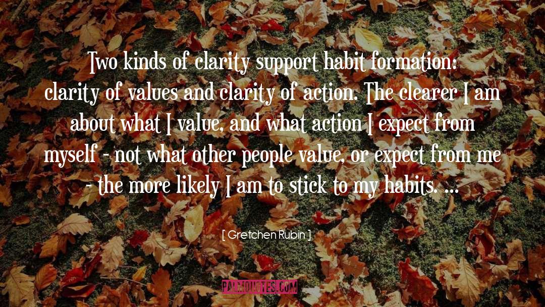 Clarity Of Vision quotes by Gretchen Rubin