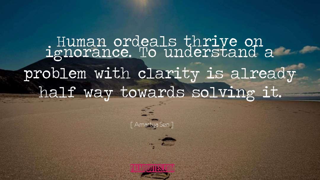 Clarity quotes by Amartya Sen