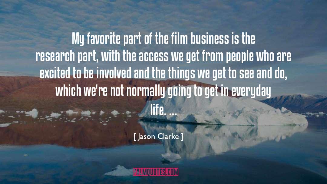 Clarke quotes by Jason Clarke