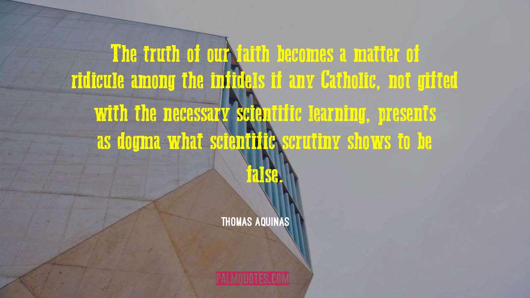 Clarkesworld Science quotes by Thomas Aquinas