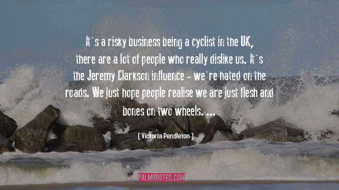 Clarkson quotes by Victoria Pendleton