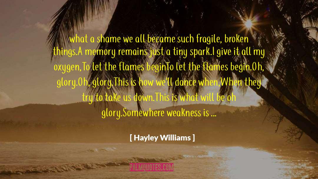 Clarrie Williams quotes by Hayley Williams