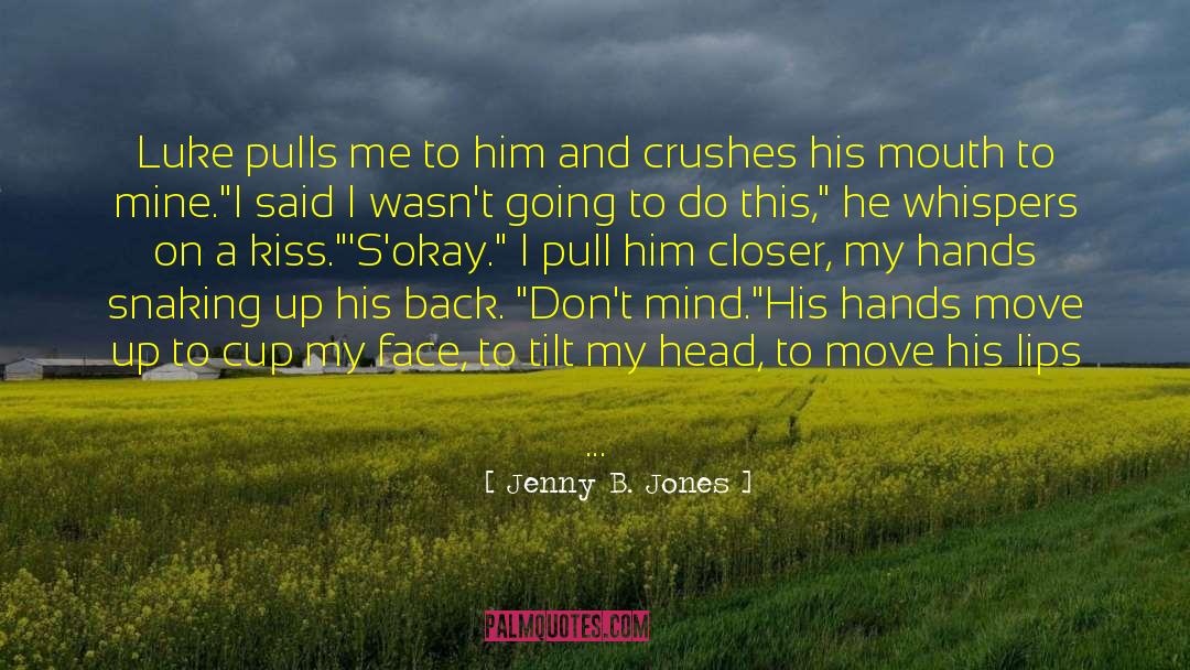Clary And Luke quotes by Jenny B. Jones