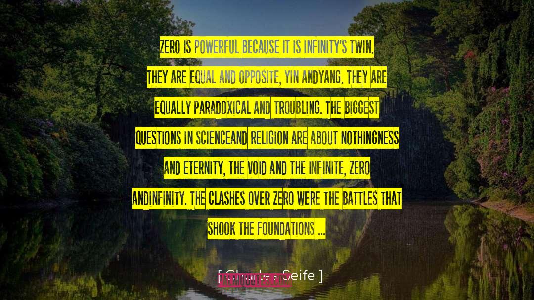 Clashes quotes by Charles Seife