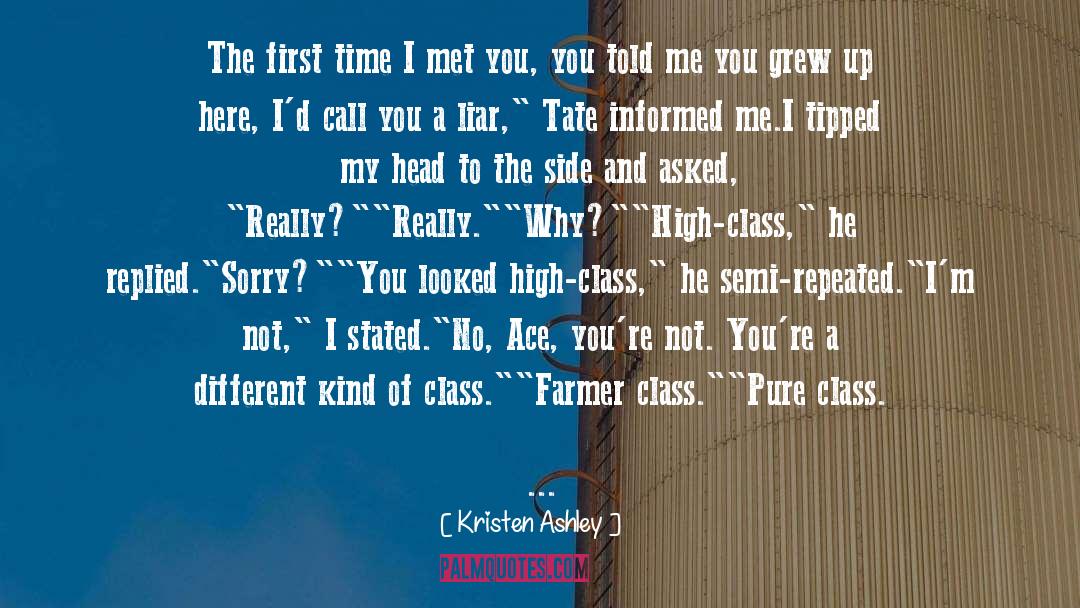 Class Hero quotes by Kristen Ashley