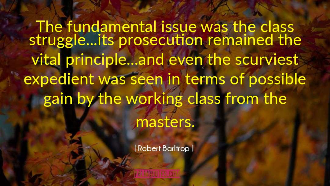 Class Struggle quotes by Robert Barltrop