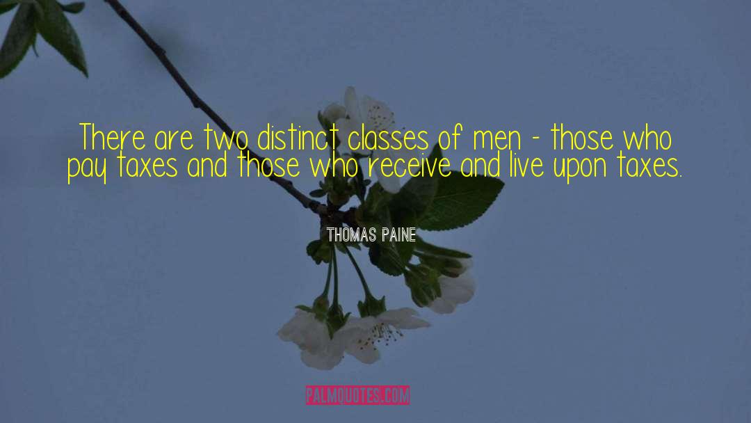 Class Struggles quotes by Thomas Paine