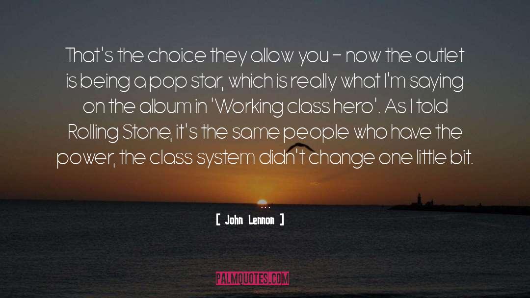 Class System quotes by John Lennon