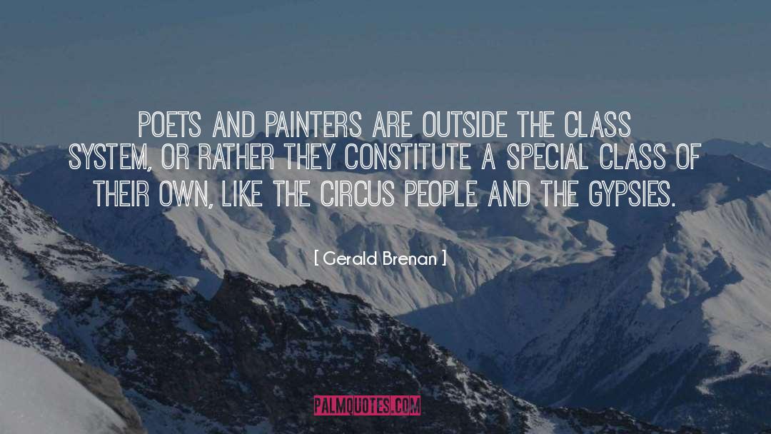 Class System quotes by Gerald Brenan