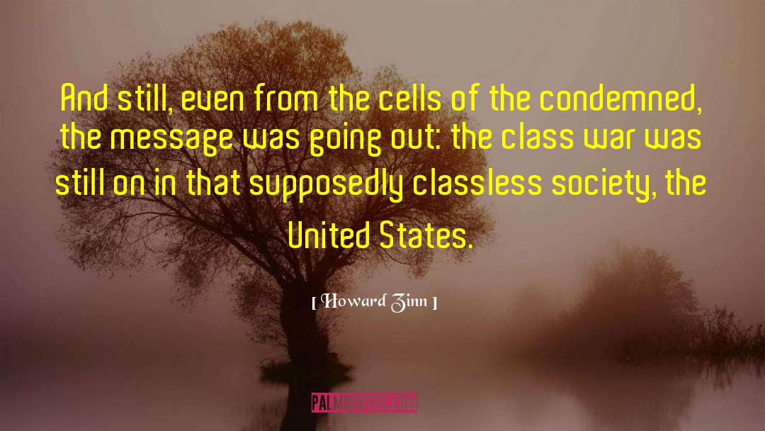 Class War quotes by Howard Zinn