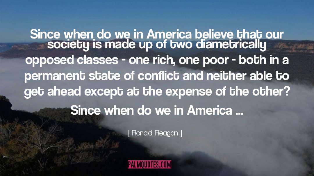 Class Warfare quotes by Ronald Reagan