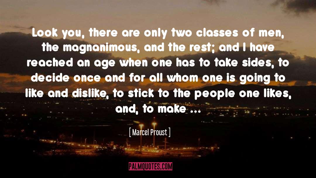 Classes quotes by Marcel Proust