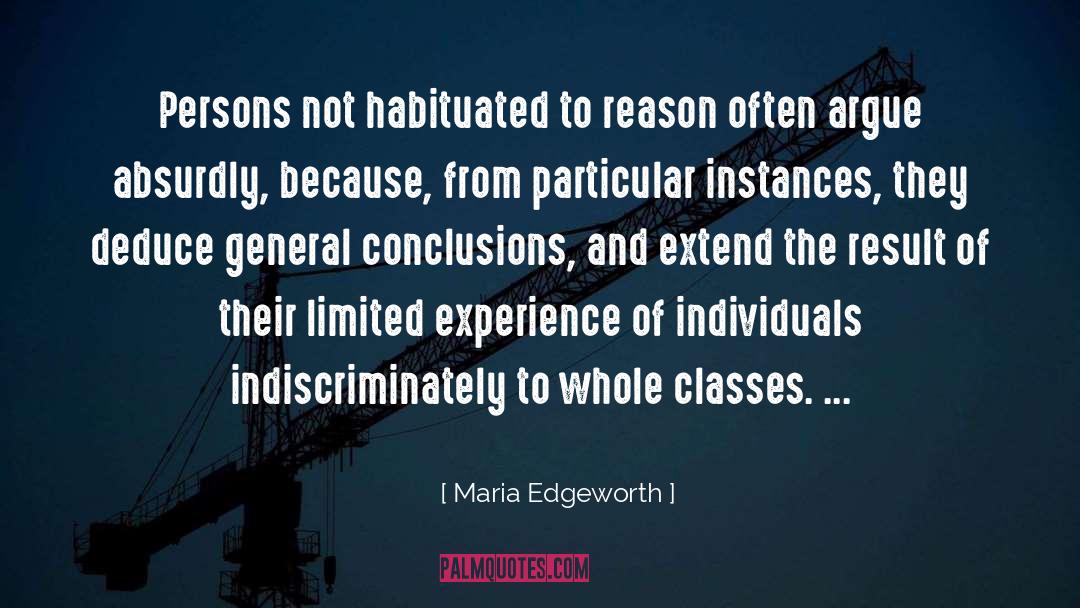 Classes quotes by Maria Edgeworth