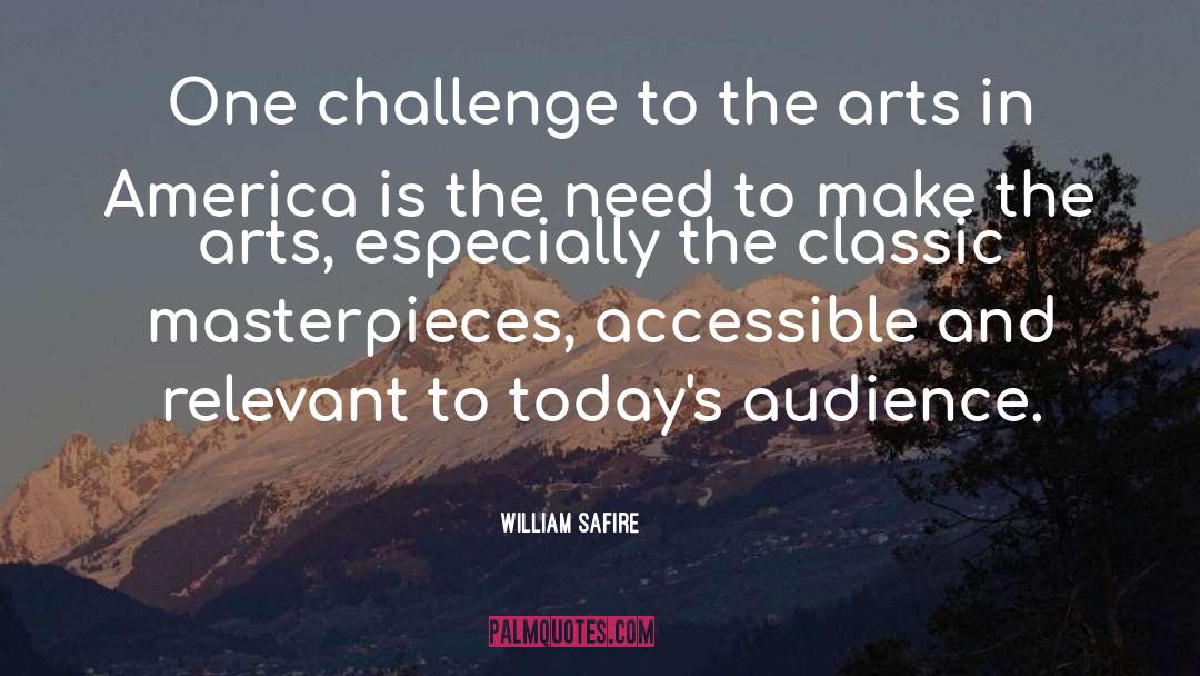 Classic Art quotes by William Safire