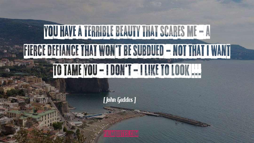 Classic Beauty quotes by John Geddes