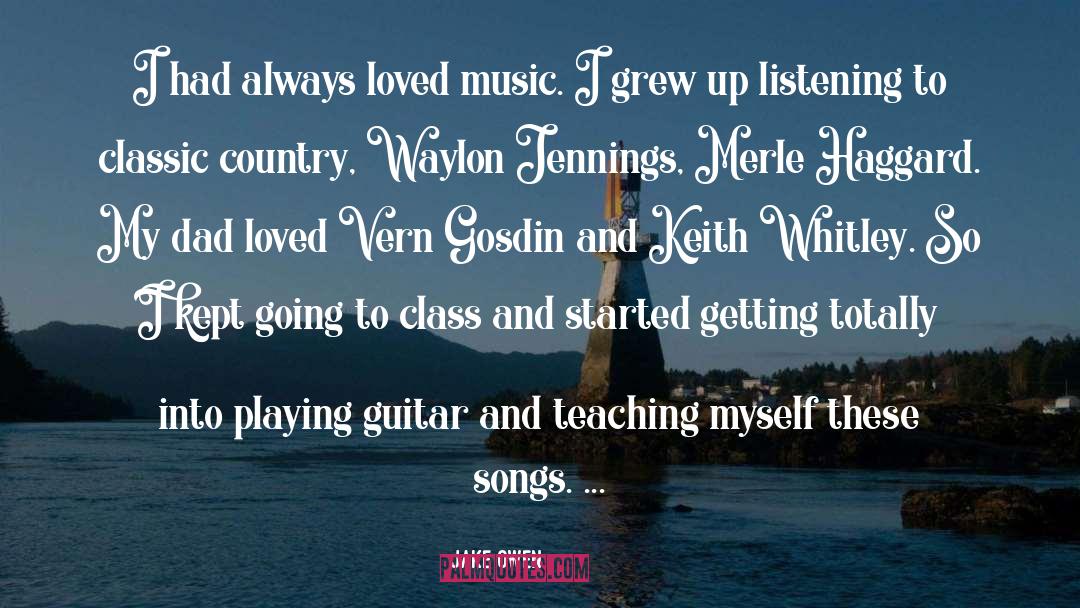 Classic Country quotes by Jake Owen