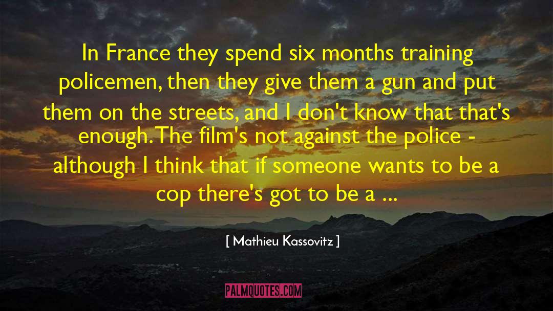 Classic Films quotes by Mathieu Kassovitz