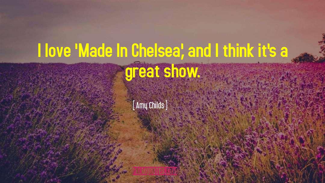 Classic Made In Chelsea quotes by Amy Childs