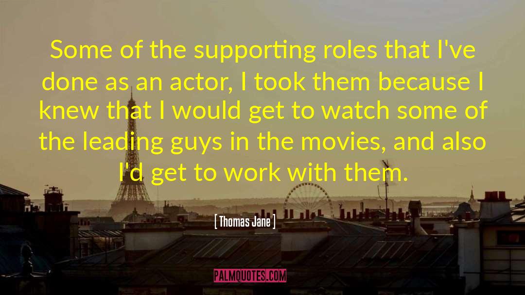 Classic Movies quotes by Thomas Jane