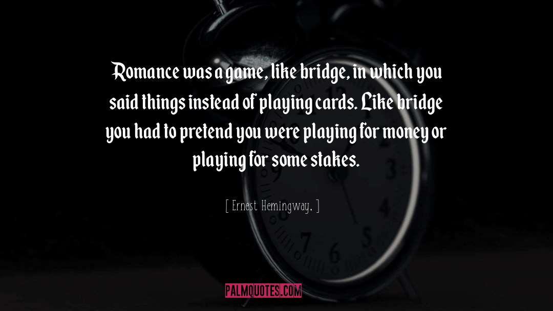 Classic Romance quotes by Ernest Hemingway,